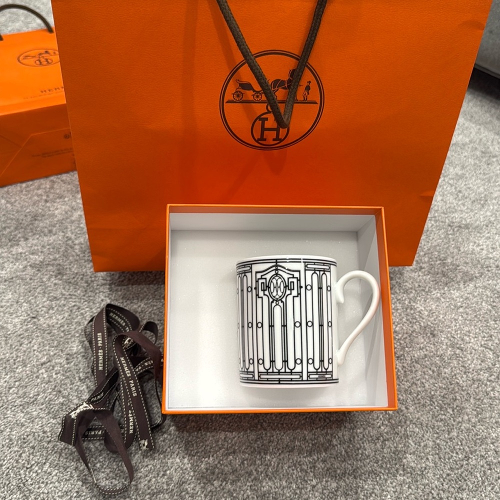 Authentic Hermes coffee cup